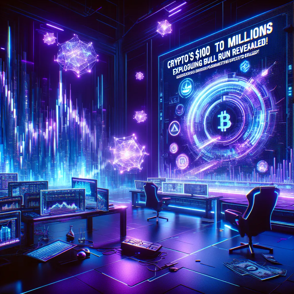 Crypto's $100 to MILLIONS Blueprint: Exploding Bull Run SECRETS REVEALED!